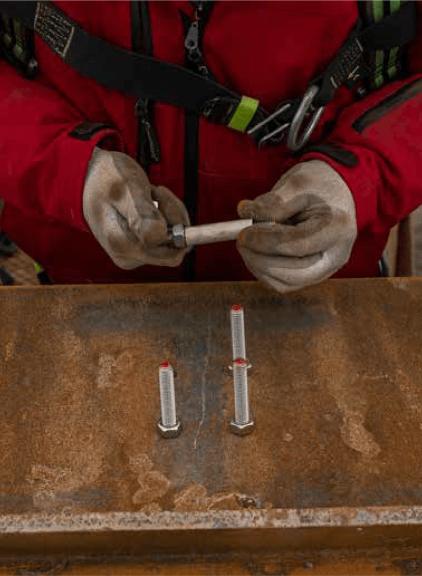 Worker hands